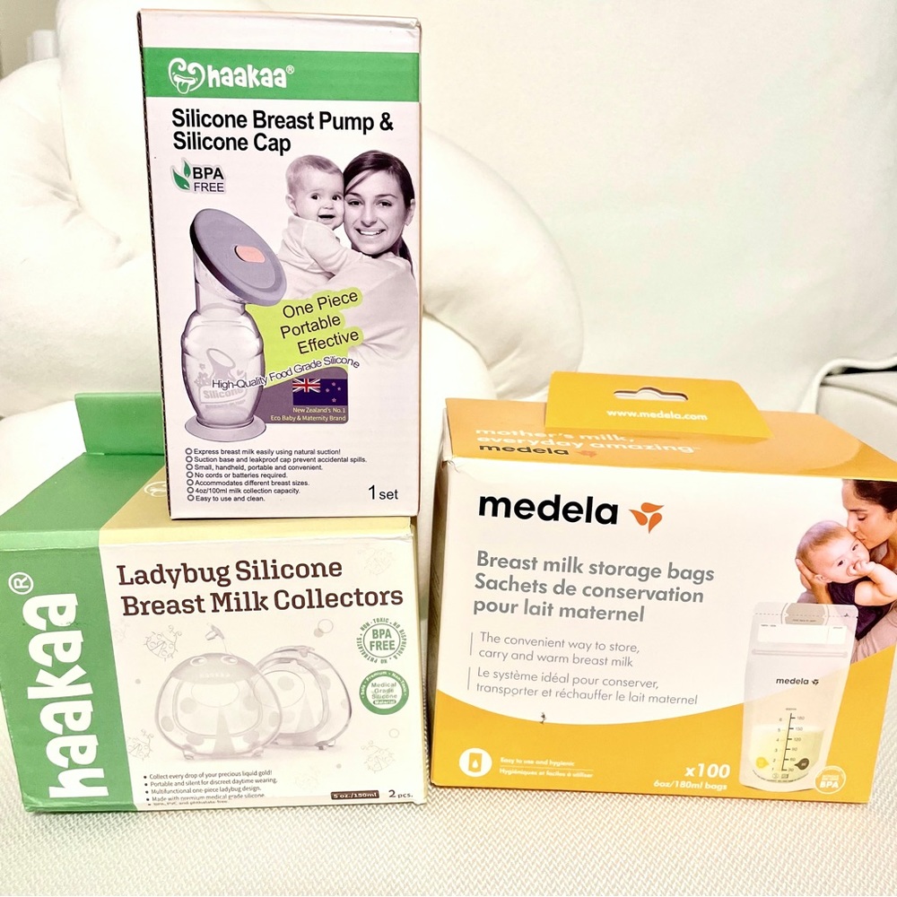 Breastfeeding Bundle (Haakaa and Medela)